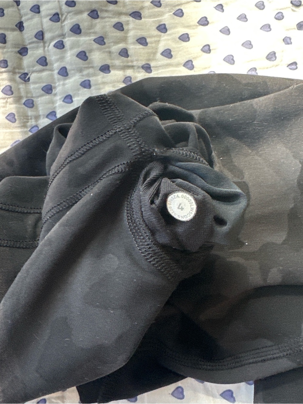 lululemon athletica Black Camo High-Rise Leggings 28” - Picture 3 of 3